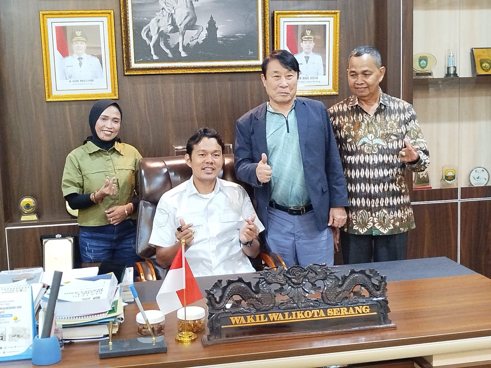 KOTA SERANG MASUK TAHAP PENJAJAKAN MOU DENGAN DUA BUPATI DARI KOREA SELATAN, RIBUAN LOWONGAN KERJA LUAR NEGERI MENANTI