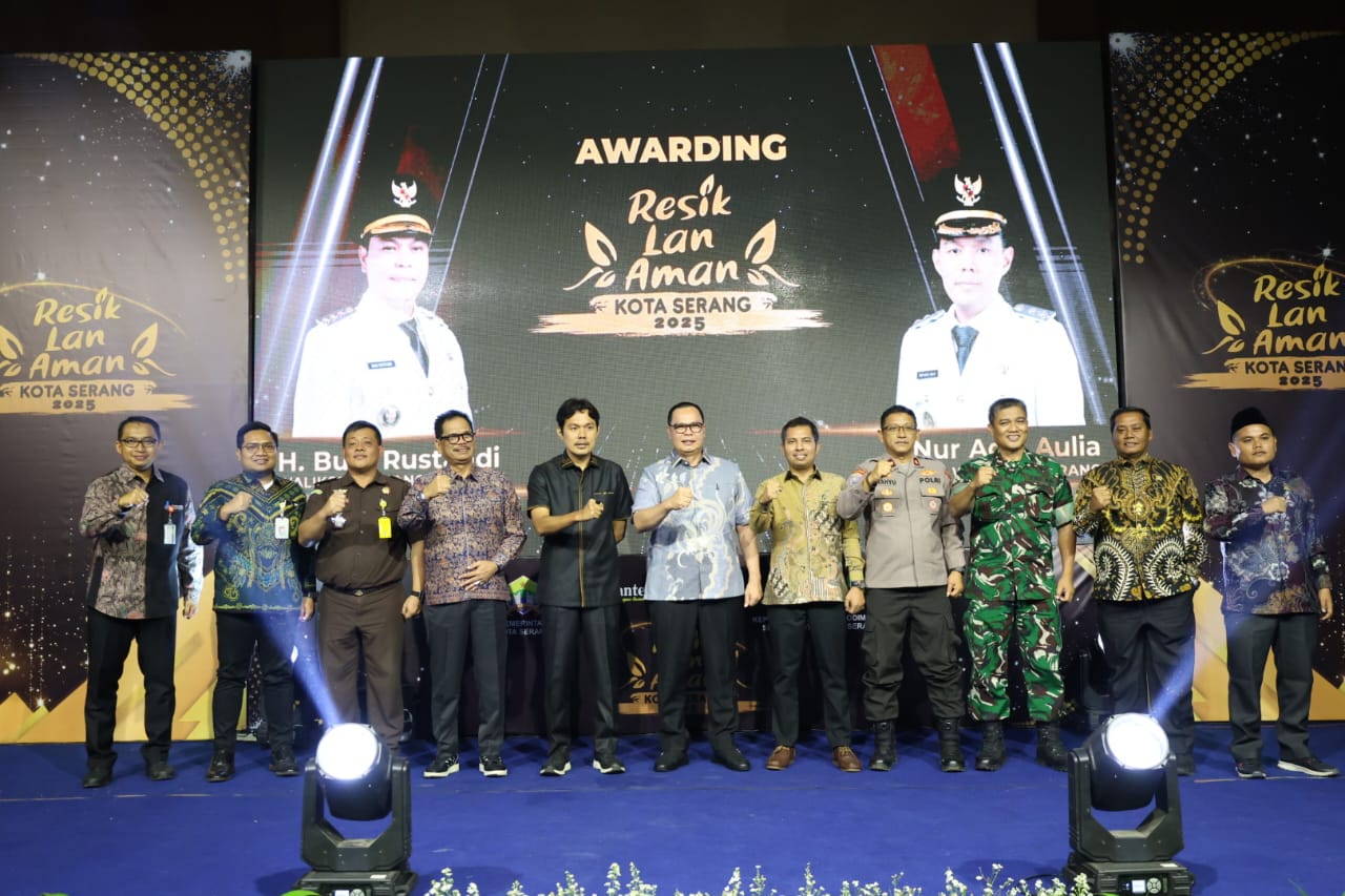 WALI KOTA SERANG APRESIASI PEMENANG LOMBA RESIK LAN AMAN 2025: GERAKAN KOLEKTIF MENUJU KOTA YANG BERSIH, HIJAU, DAN AMAN