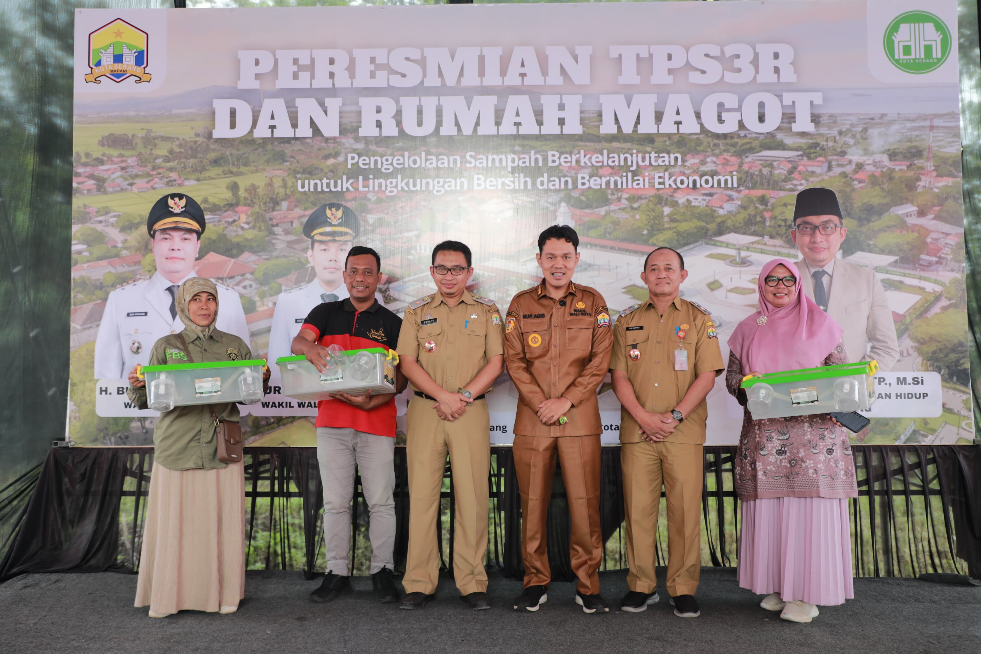 Resmikan TPS3R Citra Gading, Nur Agis: Ada Emas di Balik Tumpukan Sampah