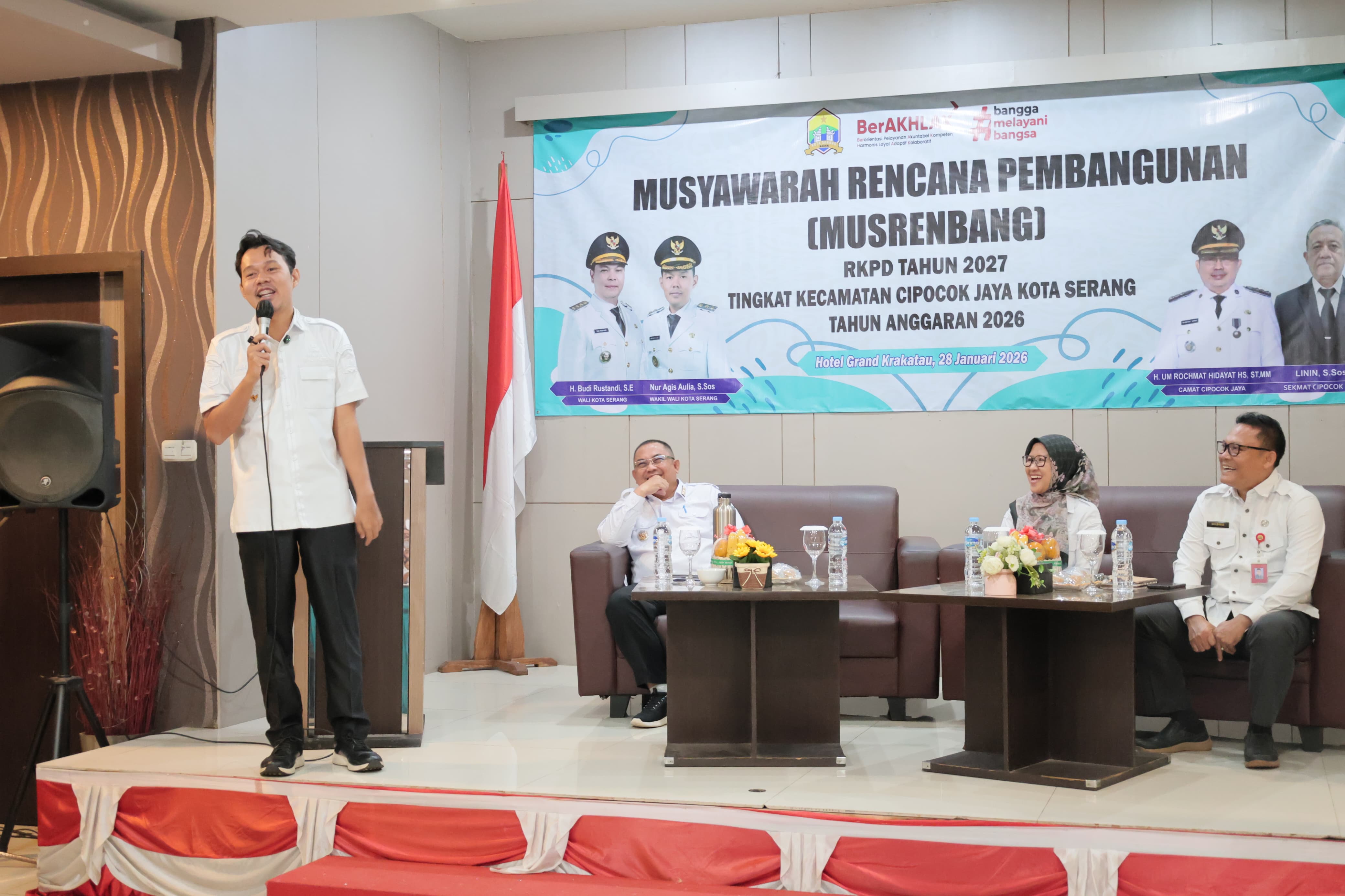 Musrenbang Kecamatan Cipocok Jaya Resmi Dibuka, Fokus Percepat Pembangunan Berbasis Aspirasi Masyarakat