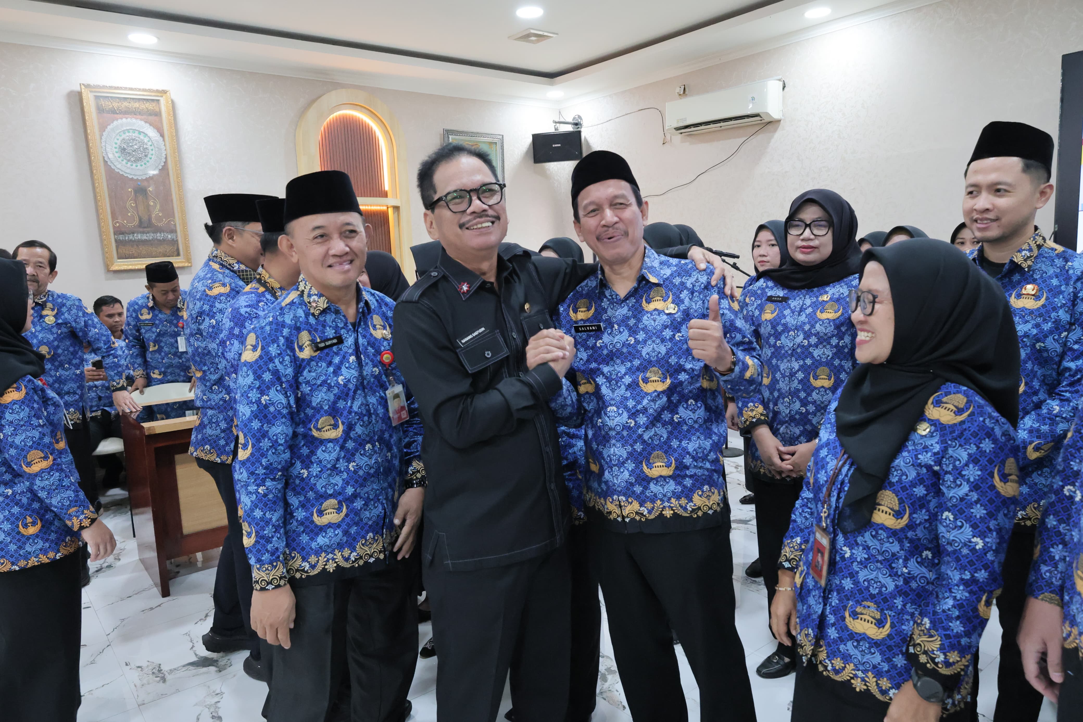 Pemkot Serang Lantik 43 Pejabat Struktural dan Fungsi Bapperida