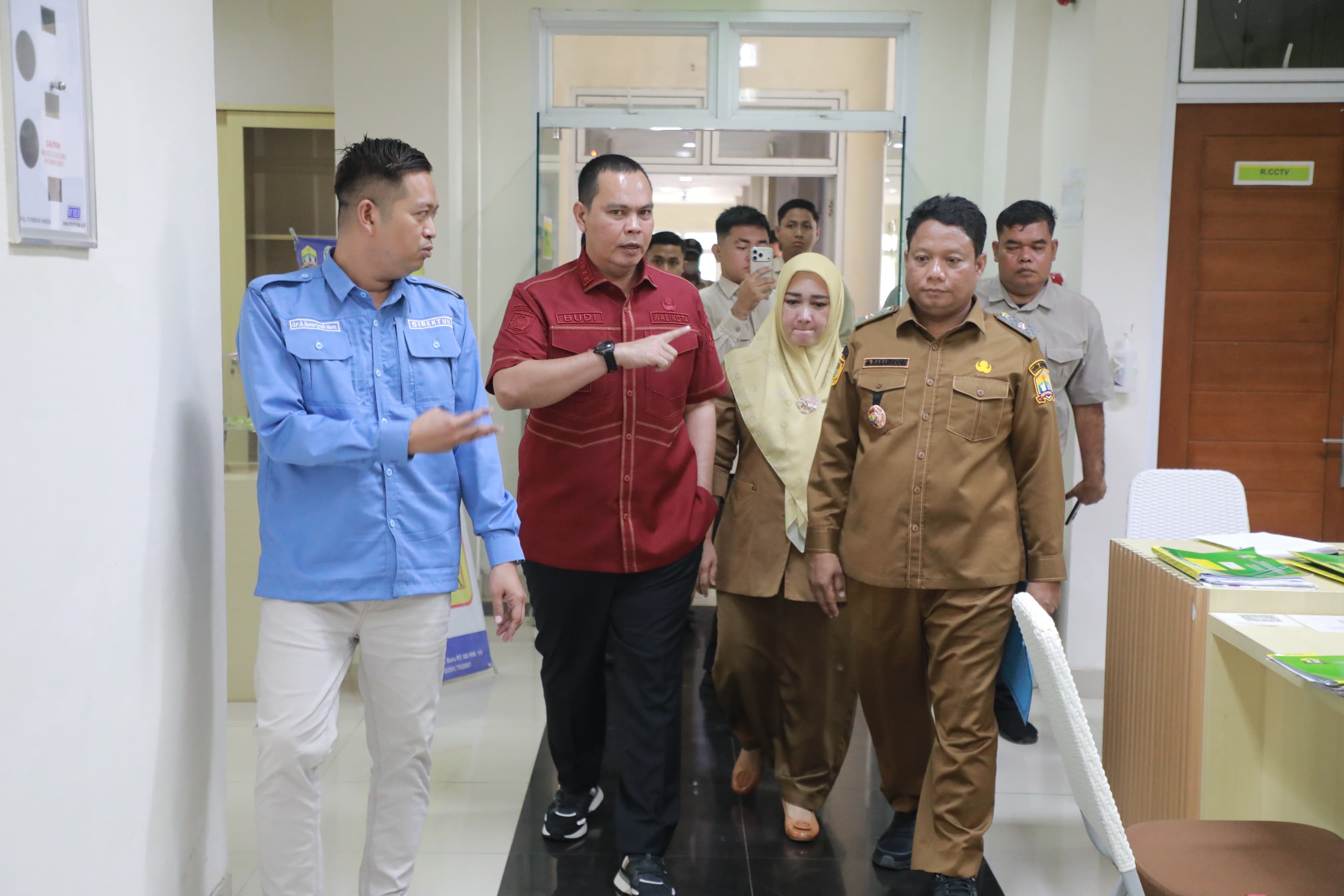 Wali Kota Serang Budi Rustandi Kunjungi RSUD, Pastikan Pengobatan TBC Gratis, Dan Kenalkan Alat Baru CT Scan