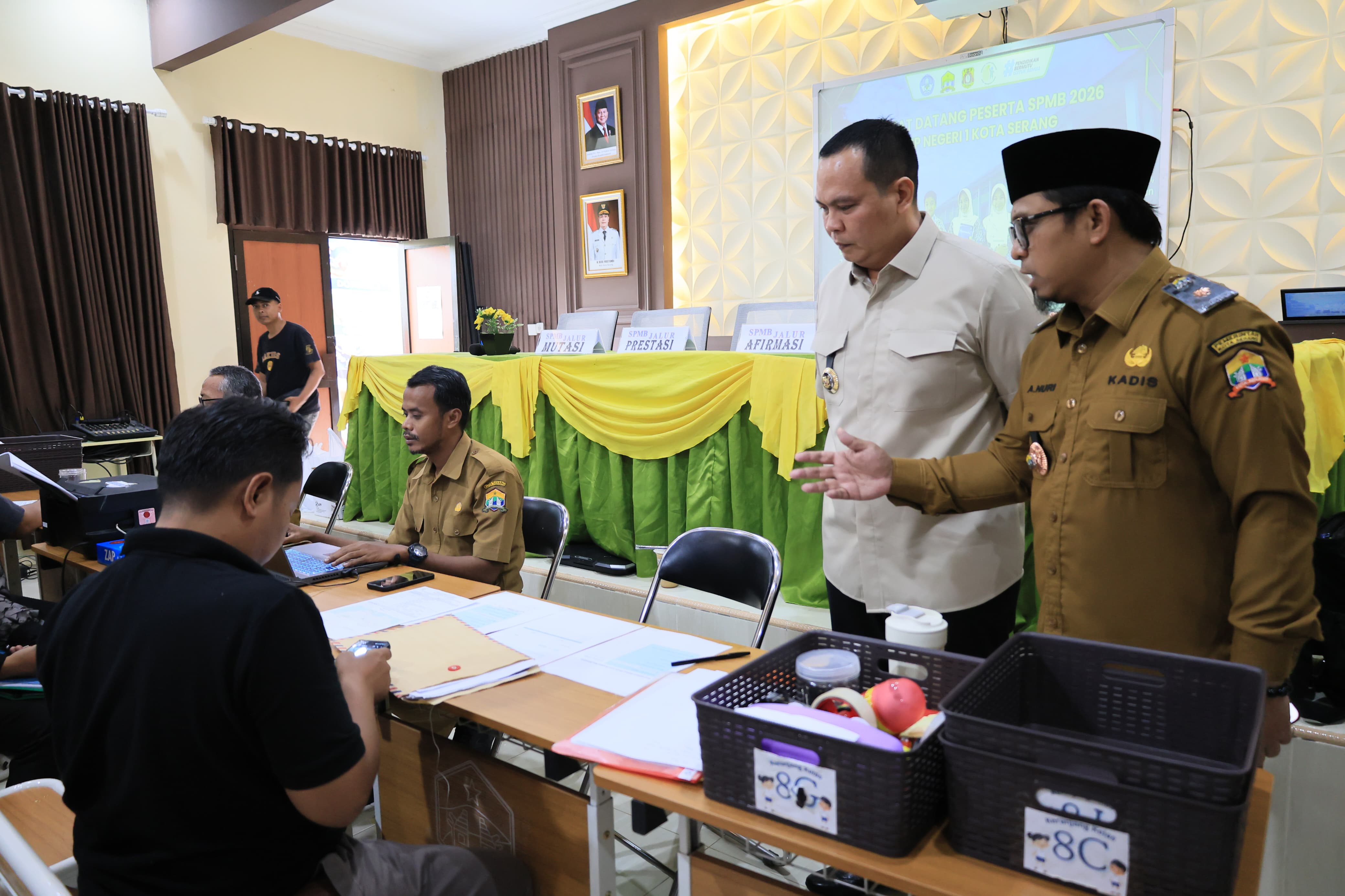 Mantap, Wali Kota Serang Sidak SPMB SMP, Tekankan 3 Prinsip: Transparansi, Adil dan Bebas Curang
