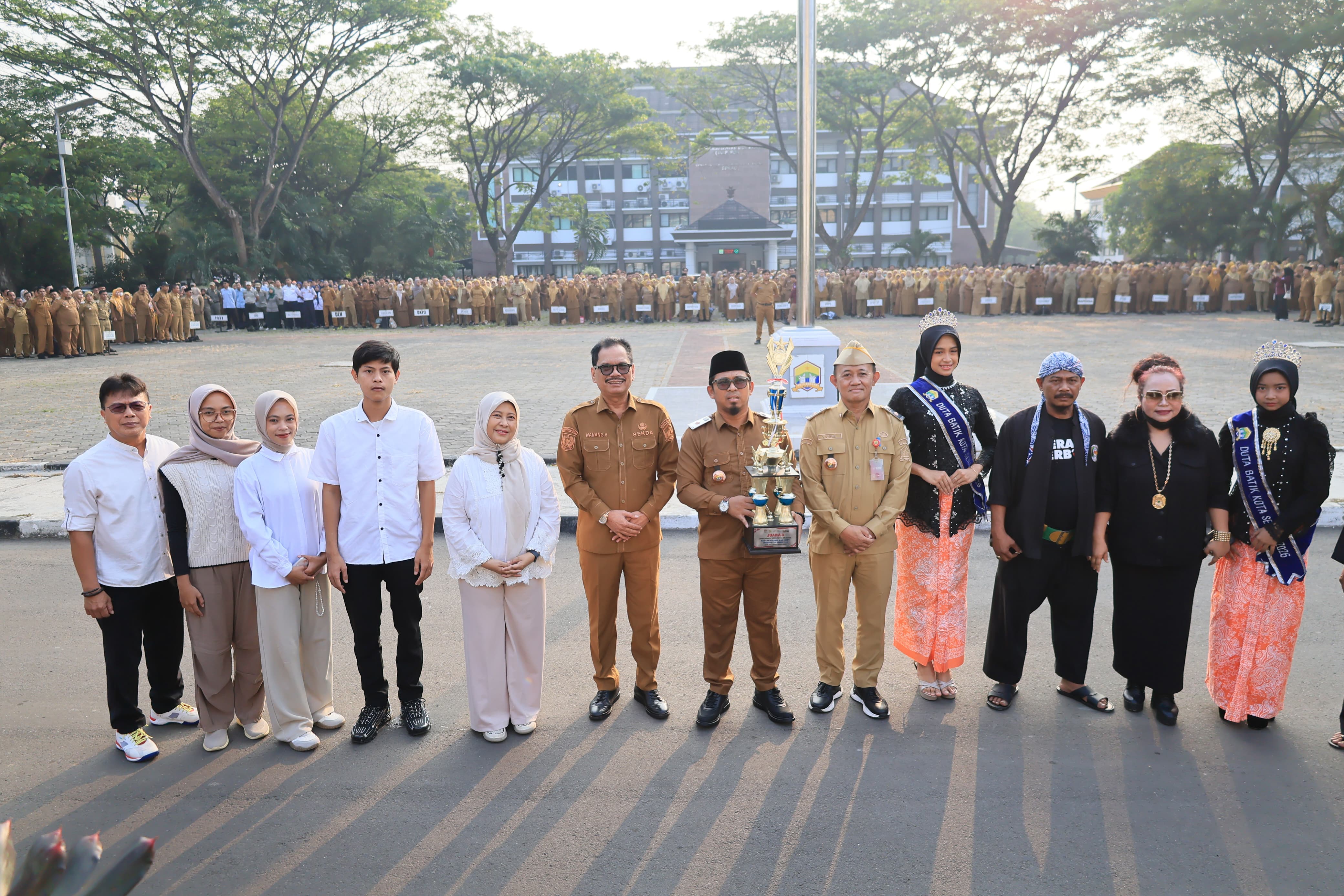 Sekda Kota Serang Ajak Tingkatkan Disiplin, Apresiasi Prestasi Juara III Nasional APEKSI 2026