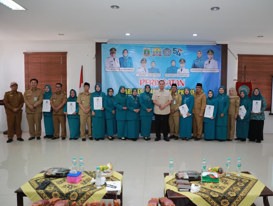 PKK Kota Serang Peringati HKG ke-54, Perkuat Aksi Nyata dari Penanganan Stunting hingga Santunan Anak Yatim
