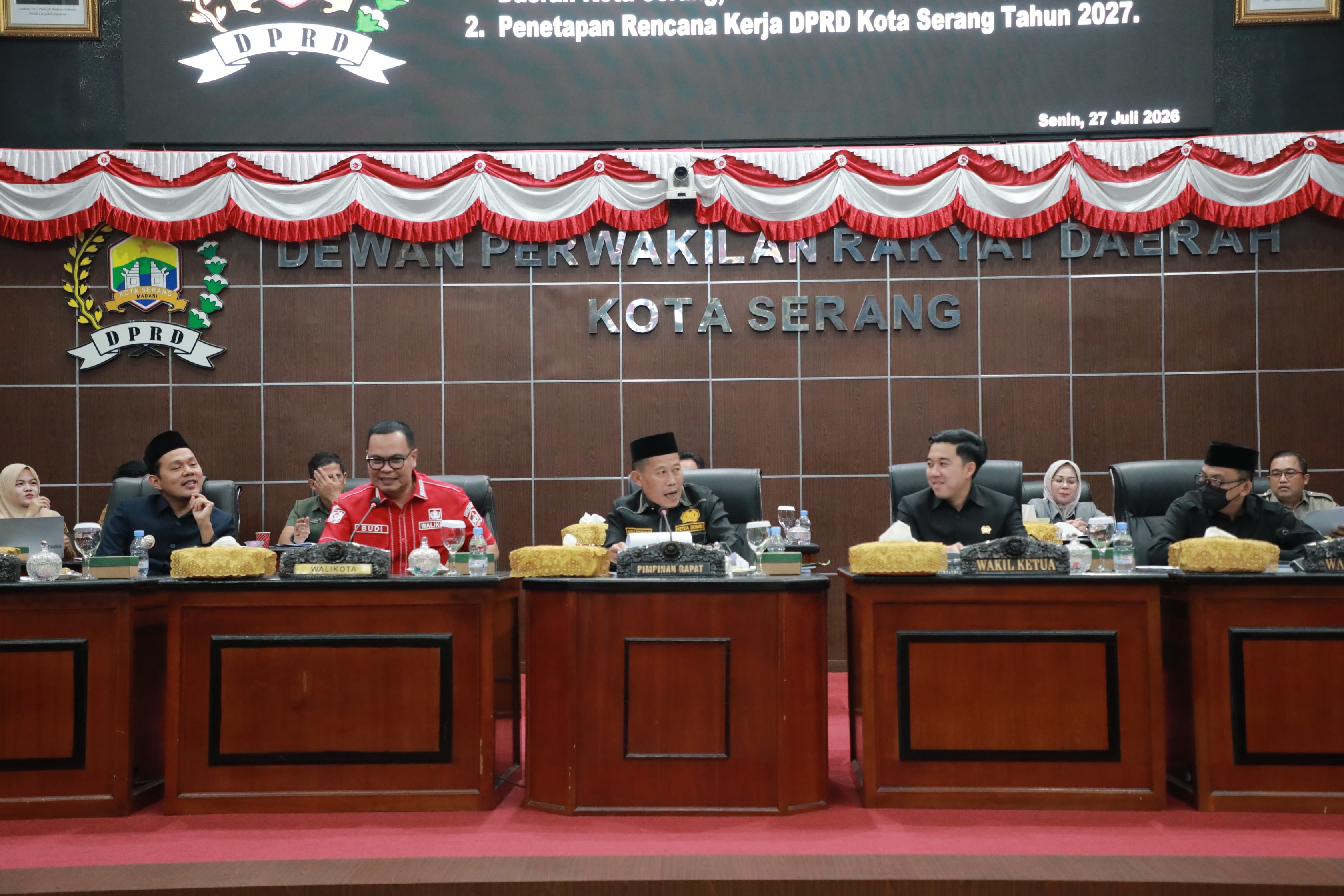 DPRD Kota Serang Bahas Dua Raperda Strategis, Wali Kota Dorong Pariwisata dan Tata Kelola Aset Daerah Makin Modern