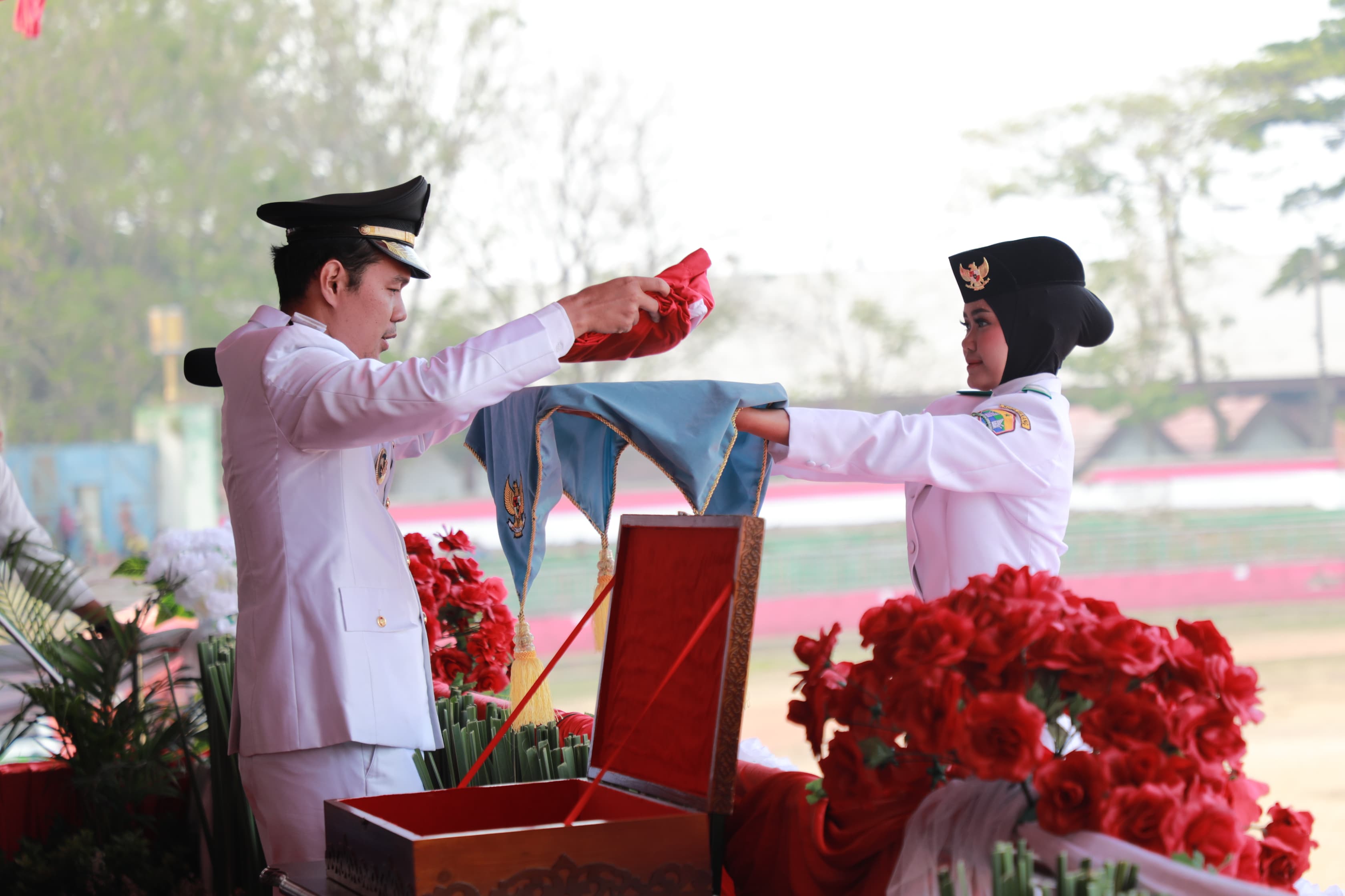 Pemkot Serang Doakan Korban Bencana NTT saat Penutupan HUT ke-81 RI