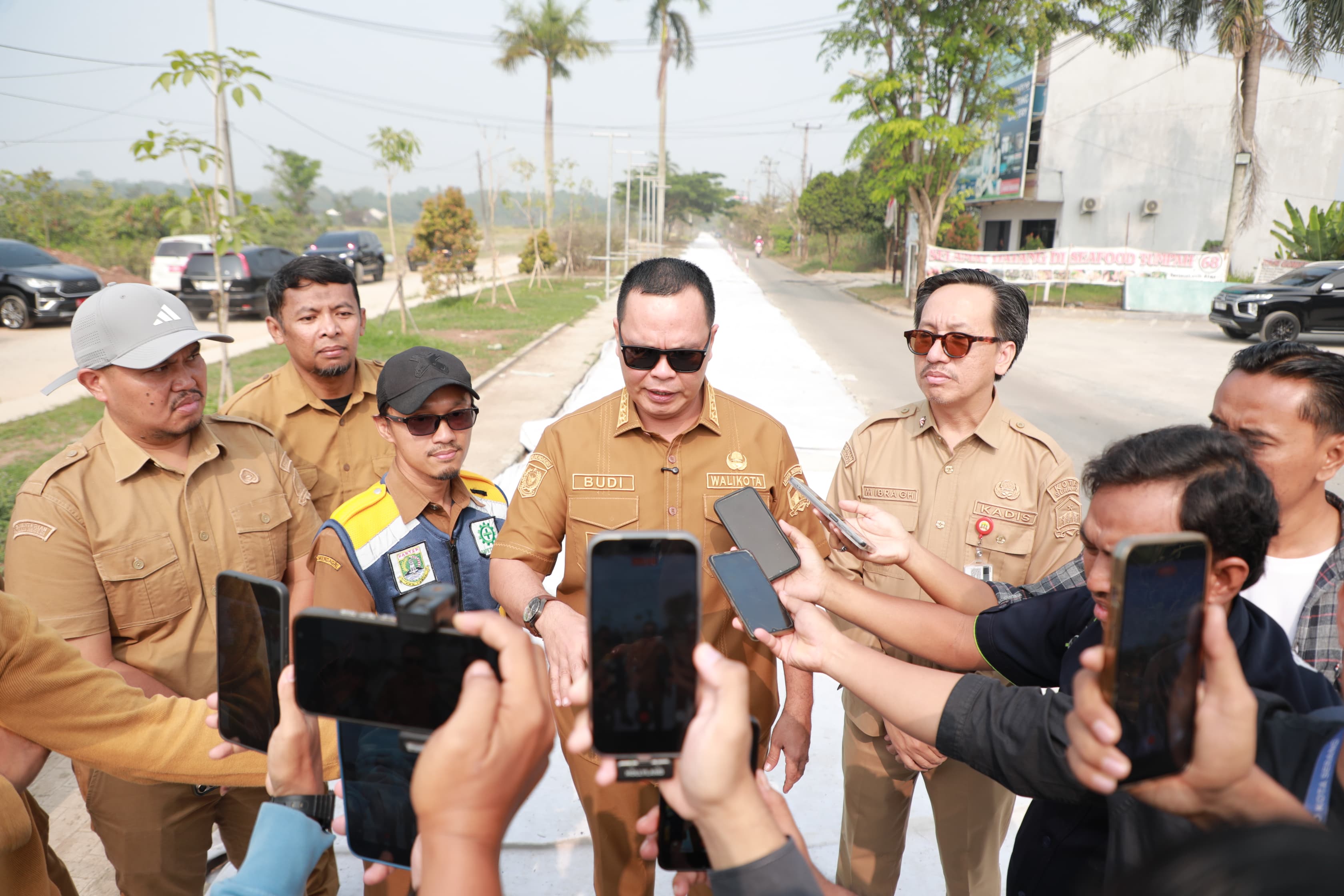 Jalan Citra Gading Dibangun, Pemkot Serang Pastikan Infrastruktur Segera Tuntas