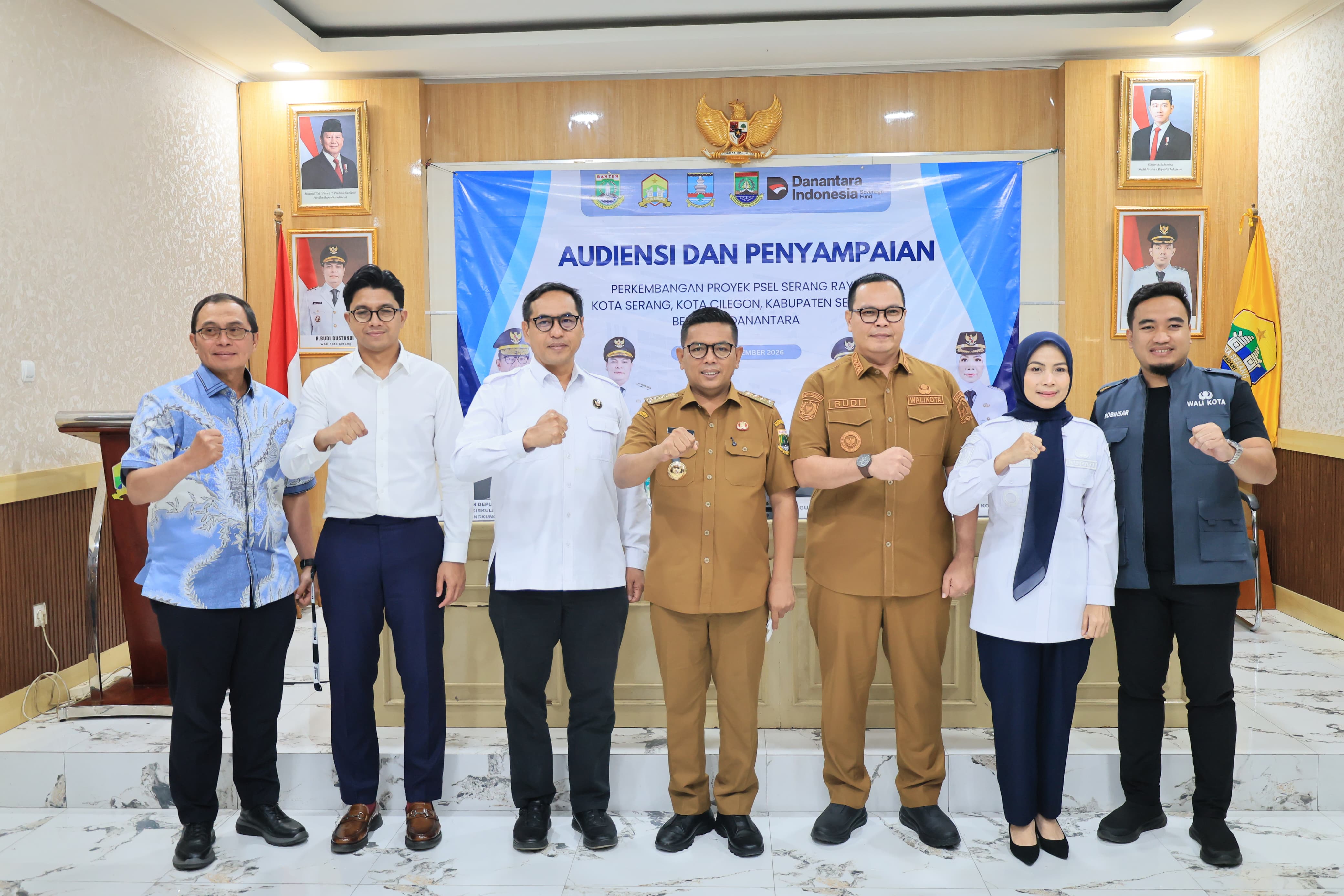 Pemerintah Kota (Pemkot) Serang terus mempercepat penyelesaian tahapan lahan untuk pembangunan Pengolahan Sampah menjadi Energi Listrik (PSEL) Serang Raya di Cilowong.