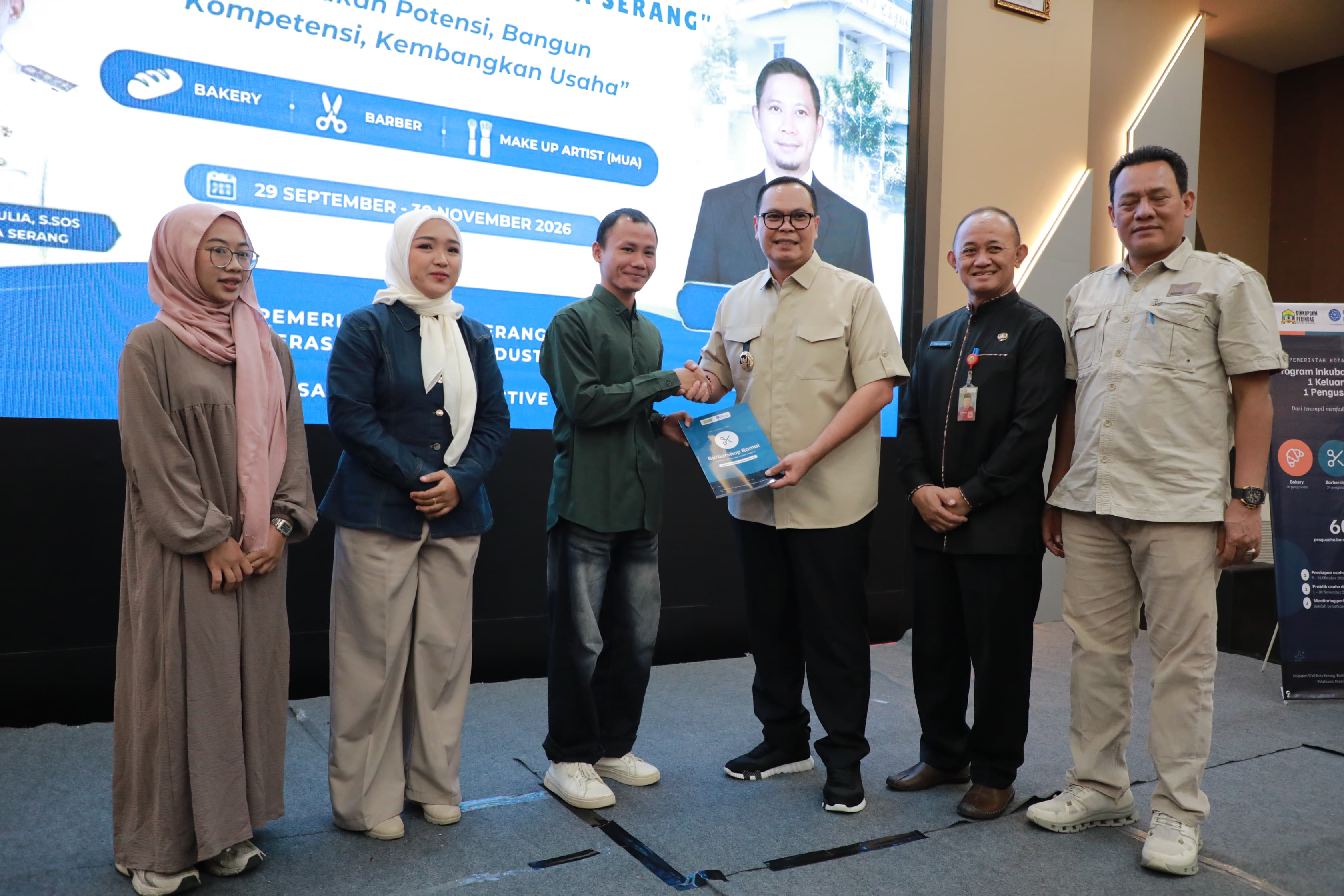 Pemkot Serang Buka Inkubasi Bisnis, 60 Peserta Disiapkan Jadi Wirausaha Baru