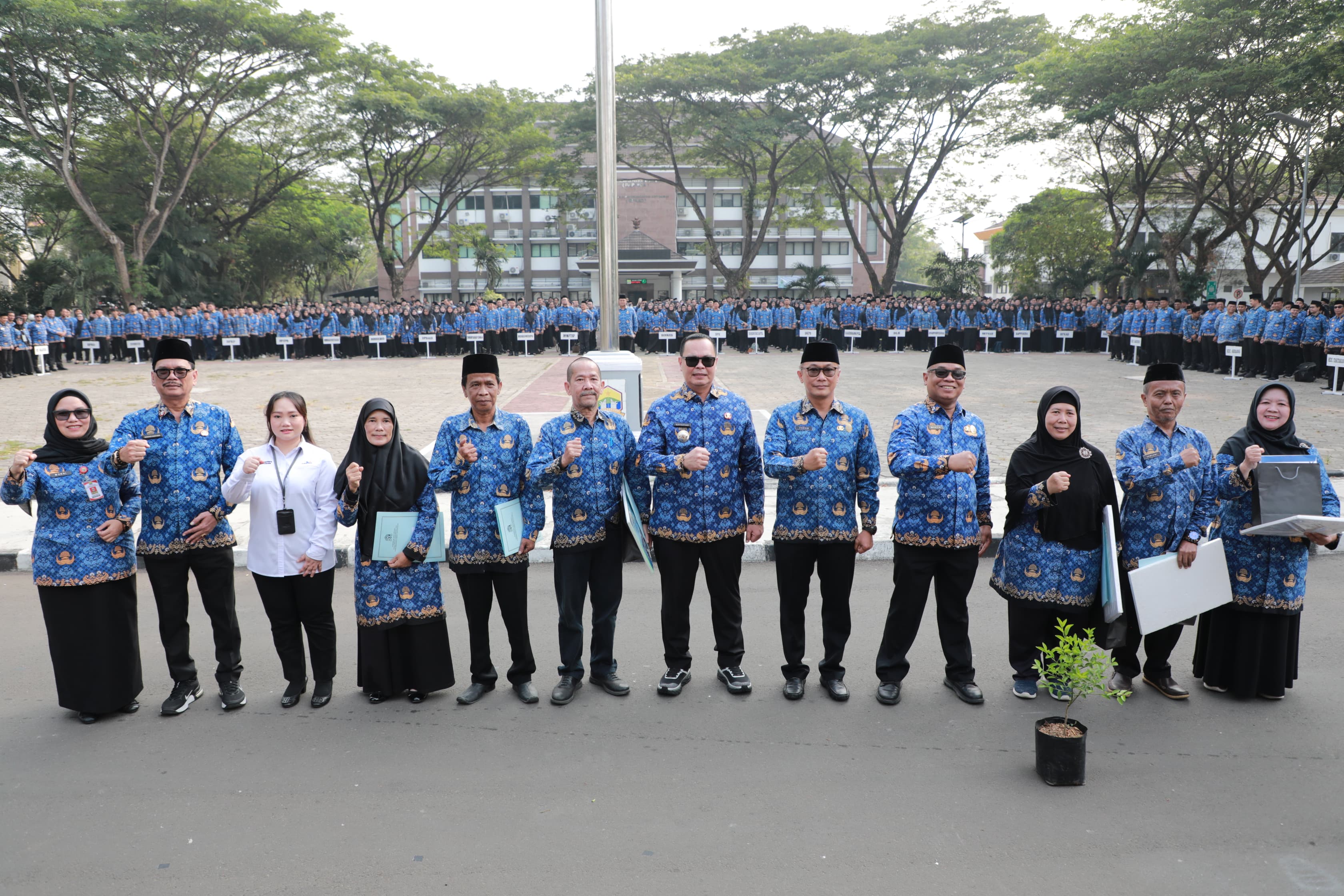 Historis! Kepala BKN RI Pimpin Apel Kesadaran Nasional di Kota Serang, Apresiasi Skor DMS 99,6 Pemkot Serang Peringkat 1