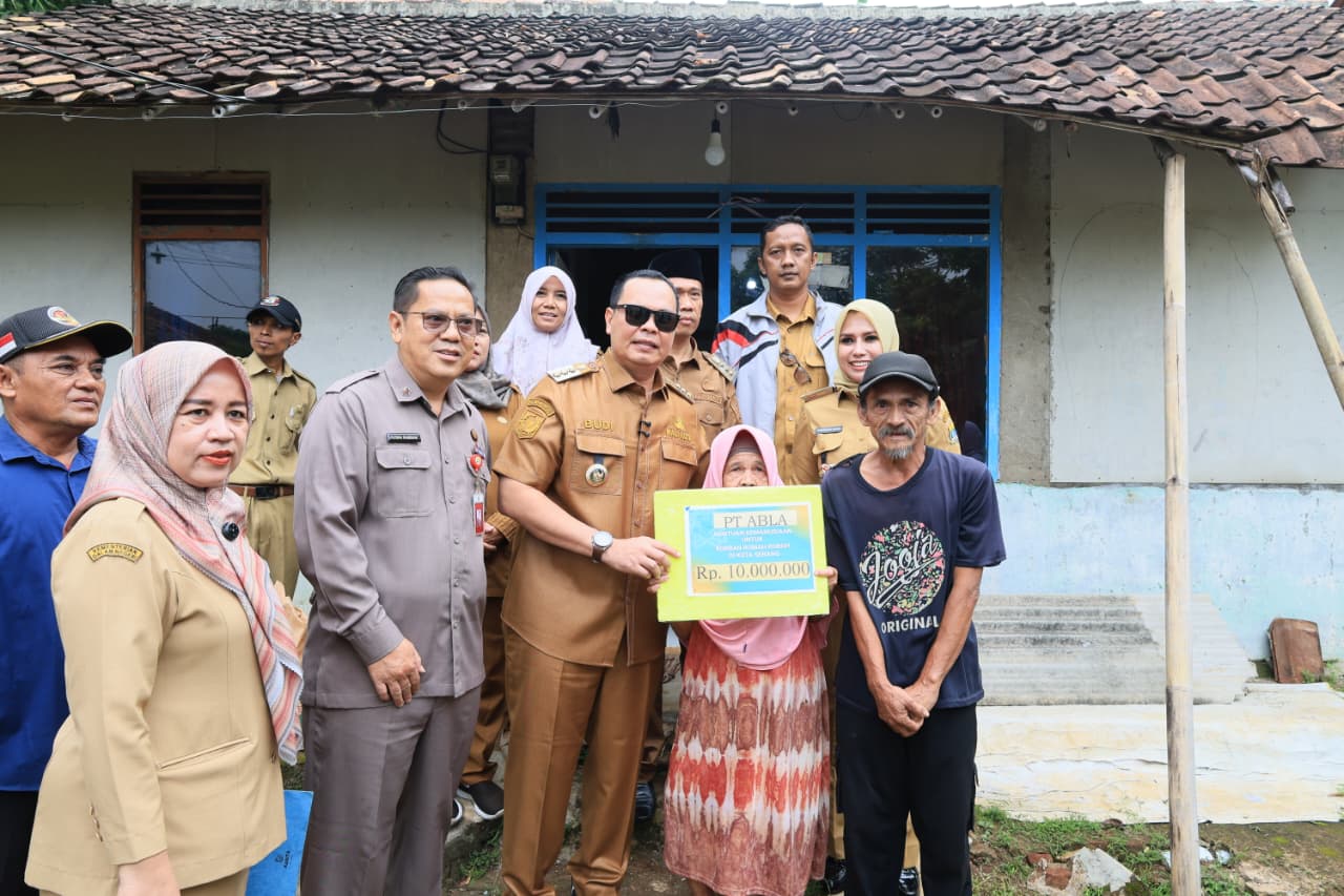Wujudkan Hunian Layak, Pemkot Serang:TP-PKK, Salurkan Bantuan Renovasi Rumah